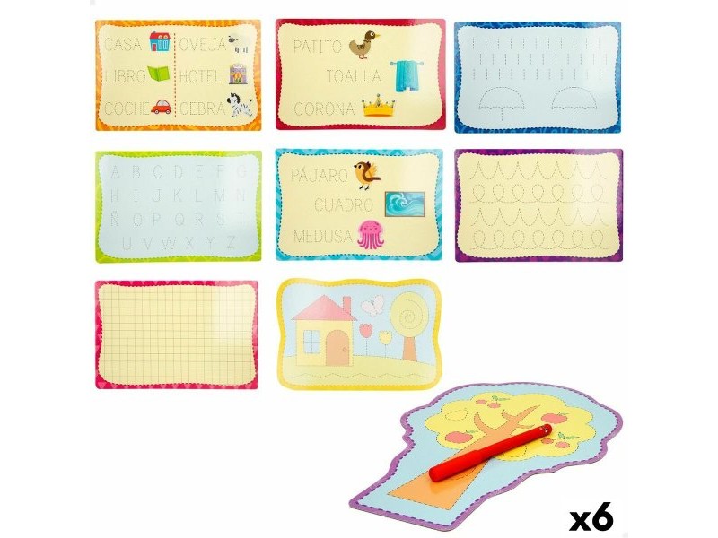 Образователна Игра Lisciani Giochi Montessori Калиграфия (6 броя)