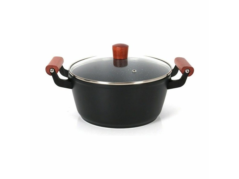 Касерола със Стъклен Капак Quttin Doha 39 x 28 x 15 cm (4 броя)