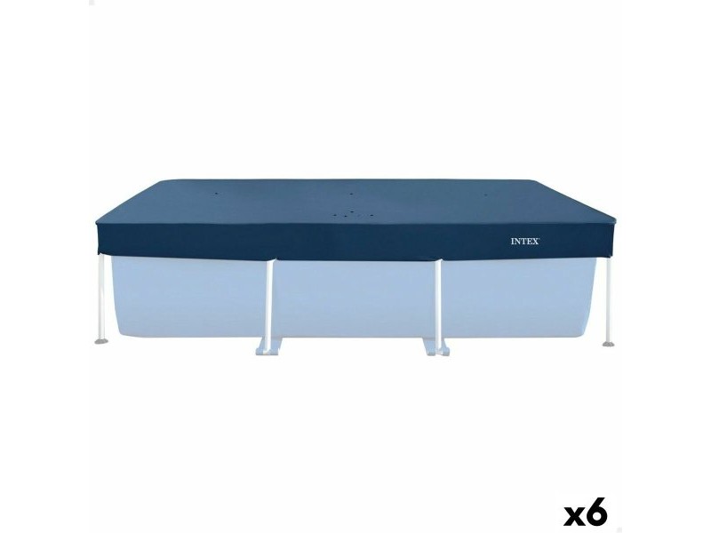 Покривало за плувен басейн Intex Морско син 260 x 30 x 160 cm Квадратен (6 броя)