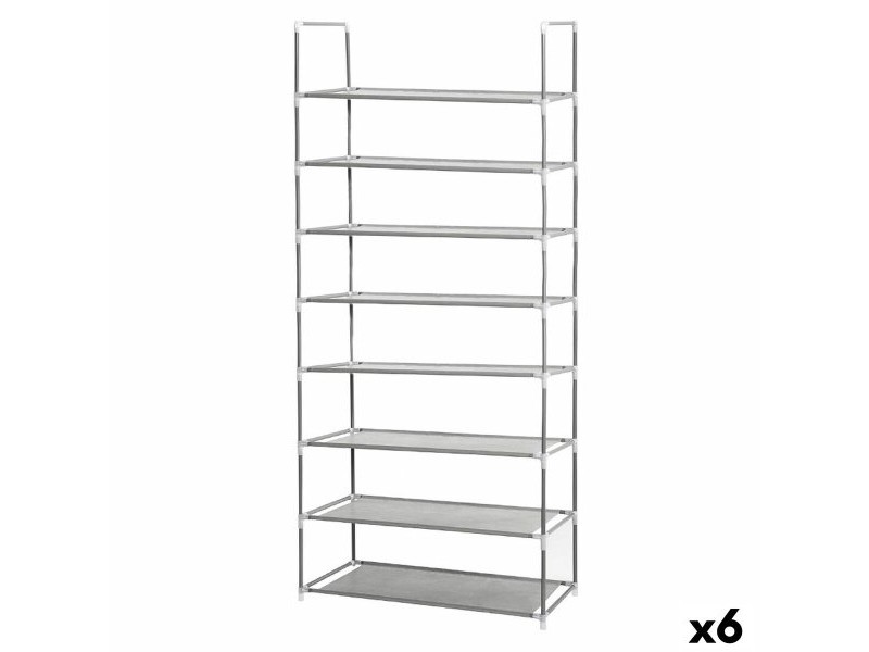 Лавица Confortime 8 Рафтове 136 x 56,5 x 26,5 cm (6 броя)