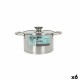 Тенджера със Стъклен Капак Quttin Hermes Стомана 2,8 L (6 броя)