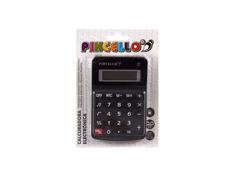 Калкулатор Pincello Бял Черен Пластмаса 7,5 x 2,5 x 11,5 cm Слънчев Малът (36 броя) Калкулатор Pincello Бял Черен Пластмаса 7,5 x 2,5 x 11,5 cm Слънчев Малът (36 броя)