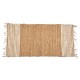 Килим Gift Decor Черен Естествен Райета 70 x 1 x 140 cm (8 броя)