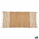 Килим Gift Decor Черен Естествен Райета 70 x 1 x 140 cm (8 броя)