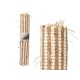 Килим Gift Decor Бял Естествен Райета 60 x 1 x 90 cm (12 броя)