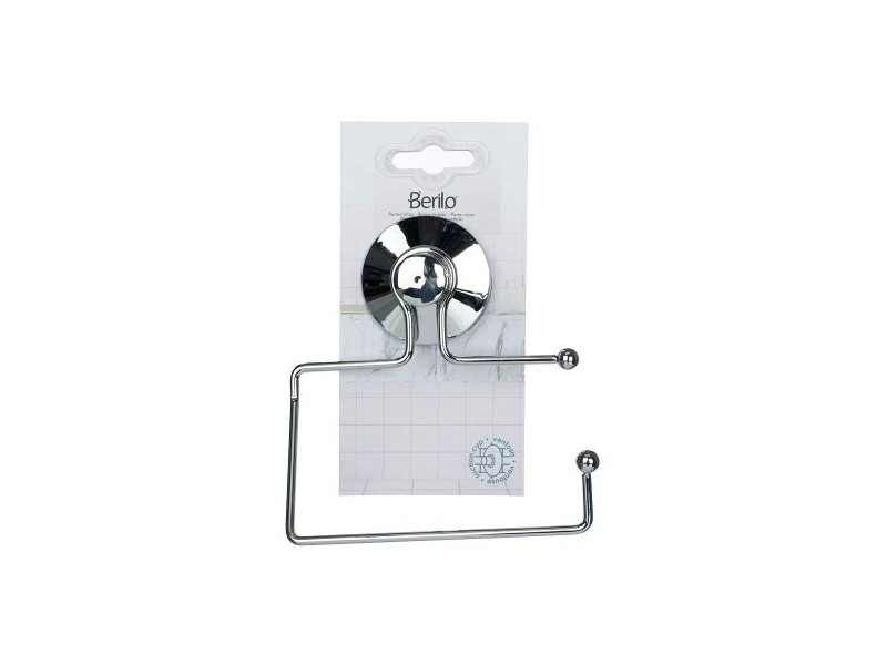 Поставка за Тоалетна Хартия Berilo Метал Стомана ABS 12 x 14 x 3,5 cm (12 броя)