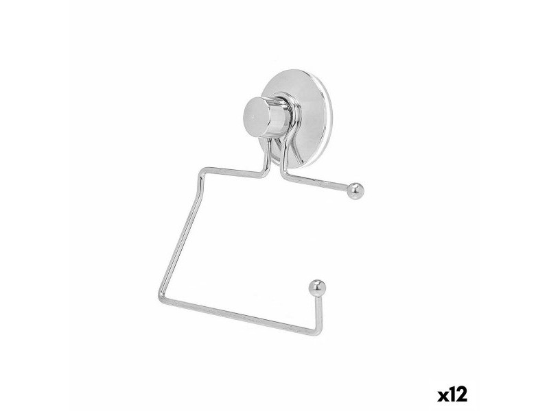 Поставка за Тоалетна Хартия Berilo Метал Стомана ABS 12 x 14 x 3,5 cm (12 броя)