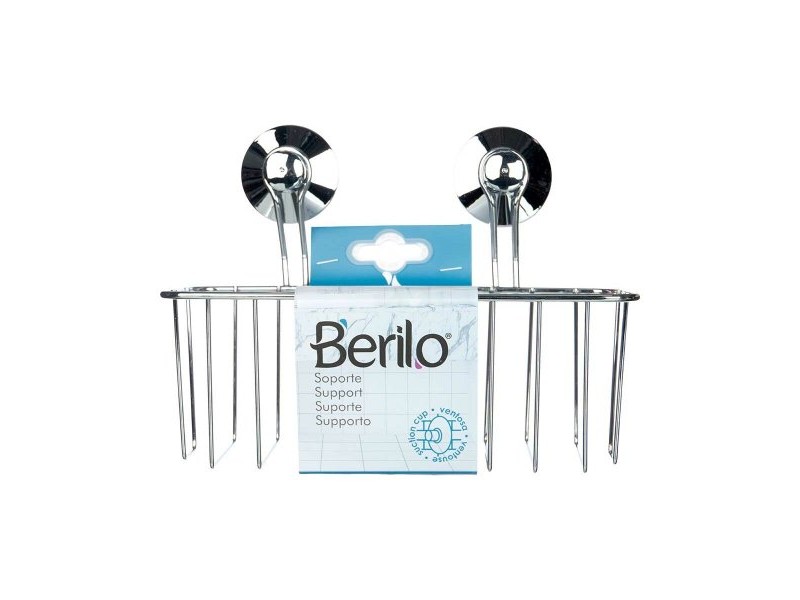 Стойка за Душ Berilo Метал Стомана ABS 24 x 18 x 10 cm (12 броя) Стойка за Душ Berilo Метал Стомана ABS 24 x 18 x 10 cm (12 броя)