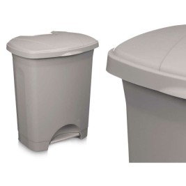Кошче с педал Сив Пластмаса 30 L (4 броя)