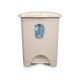 Кошче с педал Бежов Пластмаса 30 L (4 броя) Кошче с педал Бежов Пластмаса 30 L (4 броя)