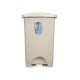 Кошче с педал Бежов Пластмаса 50 L (3 броя)