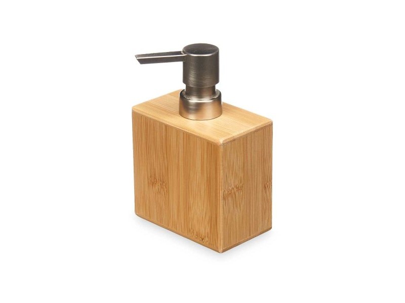 Дозатор за Сапун Berilo Сребрист Бамбук Пластмаса 9,7 x 15 x 5,8 cm (12 броя)
