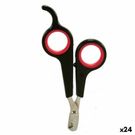 Нокторезачки Mascow Черен Червен 6 x 0,5 x 11,5 cm Домашни Любимци (24 броя)