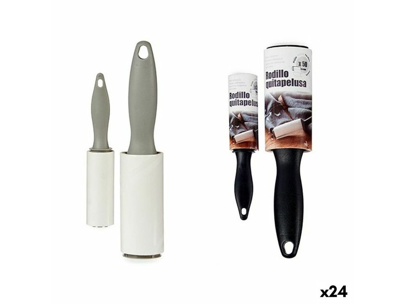 Четка за Премахване на Власинки Kinvara 11 x 5,5 x 29,5 cm Комплект 2 Части (24 броя)