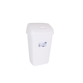 Кошче за боклук Tontarelli Aurora Бял 9L С капак (12 броя)