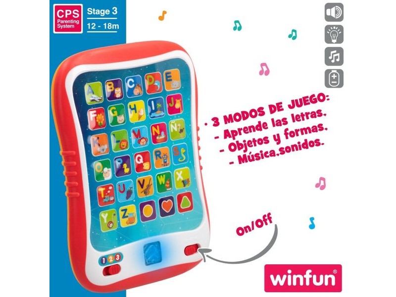Образователен Таблет Winfun Червен (6 броя)
