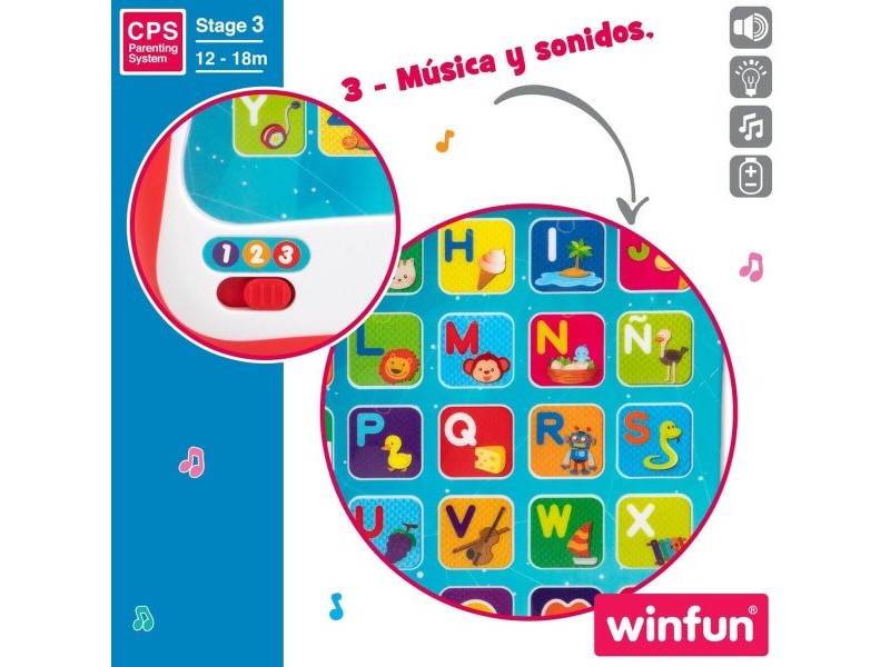 Образователен Таблет Winfun Червен (6 броя)