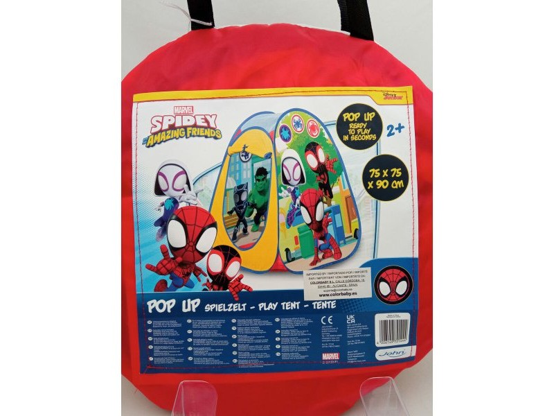 Палатка Spidey Pop Up 75 x 90 x 75 cm 12 броя
