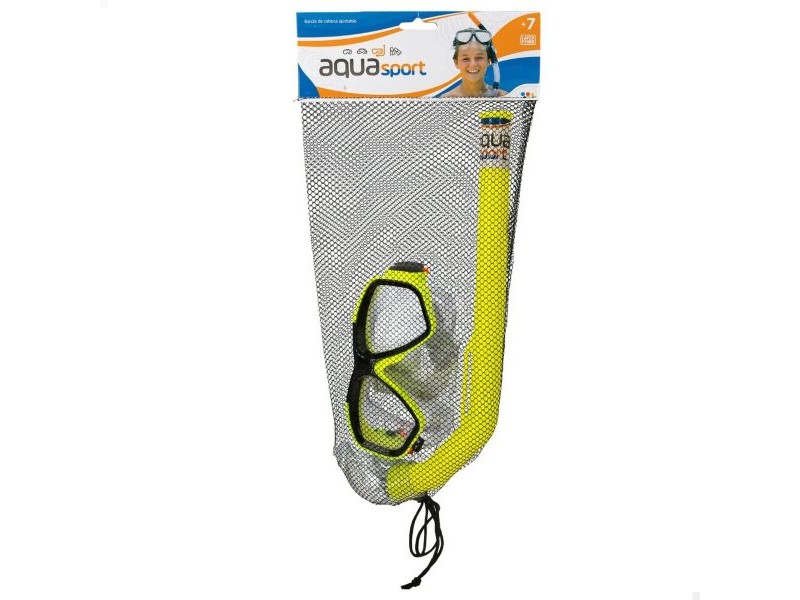 Очила за Гмуркане с Детски Шнорхел Colorbaby Aqua Sport Детски (12 броя)