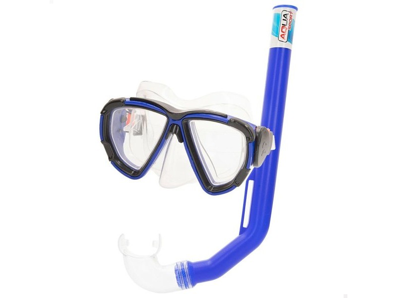Очила за Гмуркане с Детски Шнорхел Colorbaby Aqua Sport възрастни (6 броя)