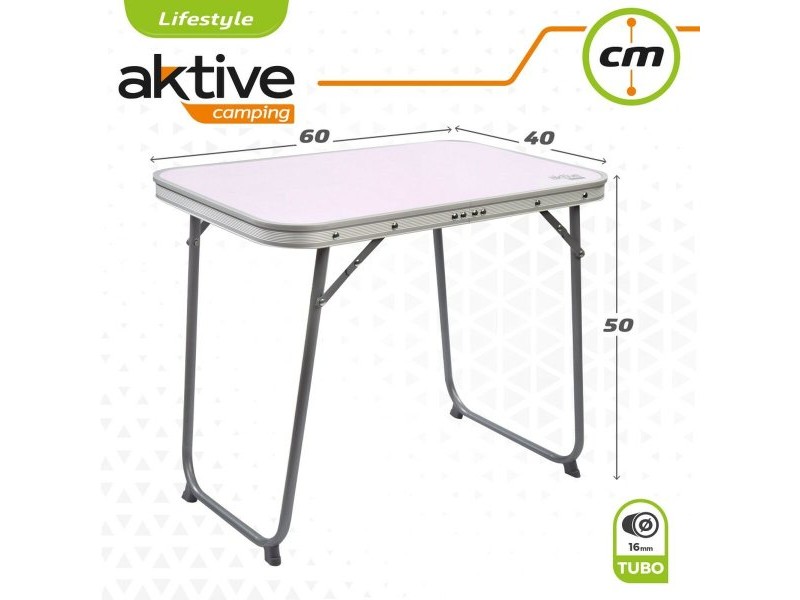 Сгъваема масичка Aktive 60 x 50 x 40 cm (4 броя)