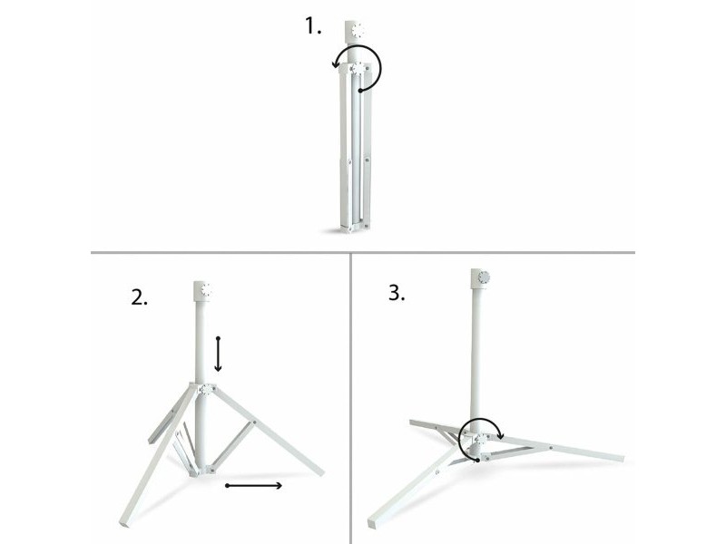Base pour parapluie Aktive 78,5 x 58,5 x 78,5 cm 78 x 58 x 78 cm (4 броя)