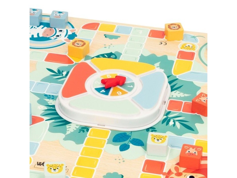 Настолна игра Woomax Zookabee 30 x 3 x 30 cm Детски Животни (6 броя)