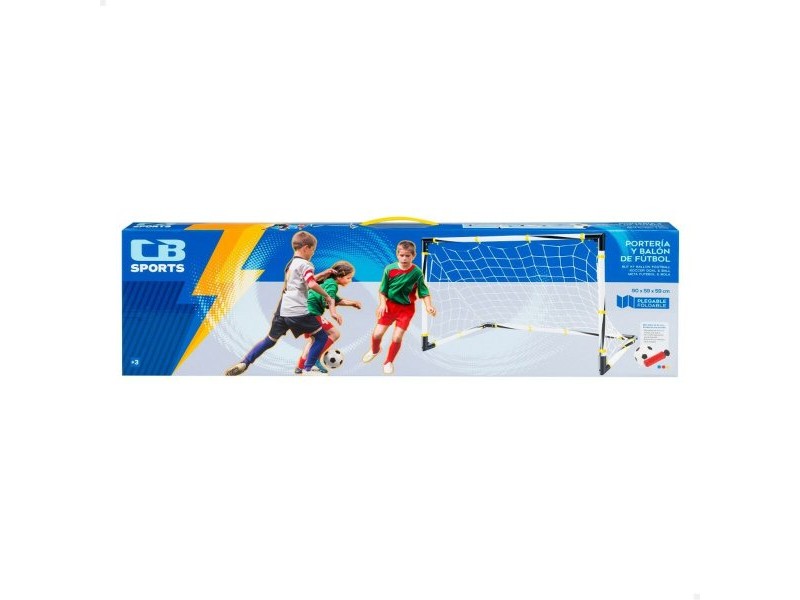 Футболна Врата Colorbaby 90 x 59 x 59 cm Сгъваем (4 броя)