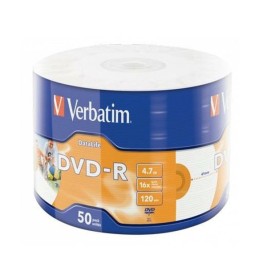DVD-R Verbatim 4,7 GB 16x (12 броя)