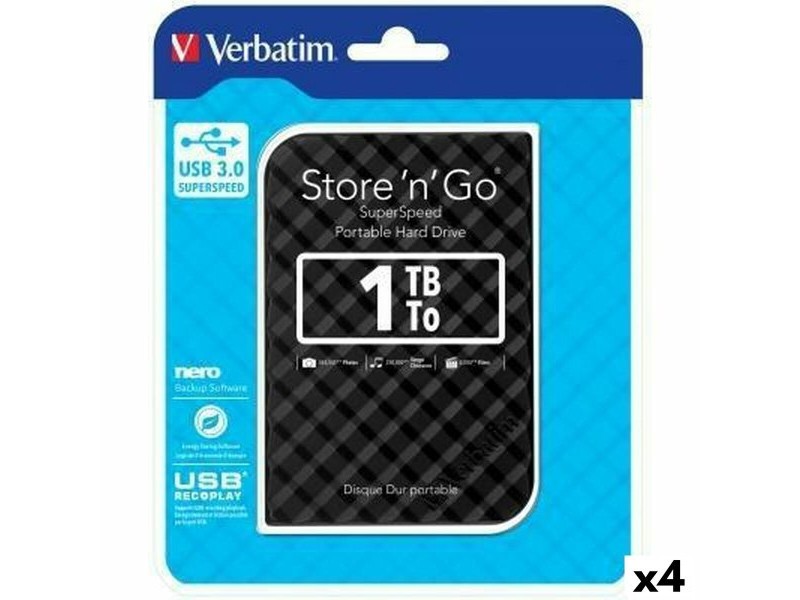 Външен харддиск Verbatim Store n Go 1 TB