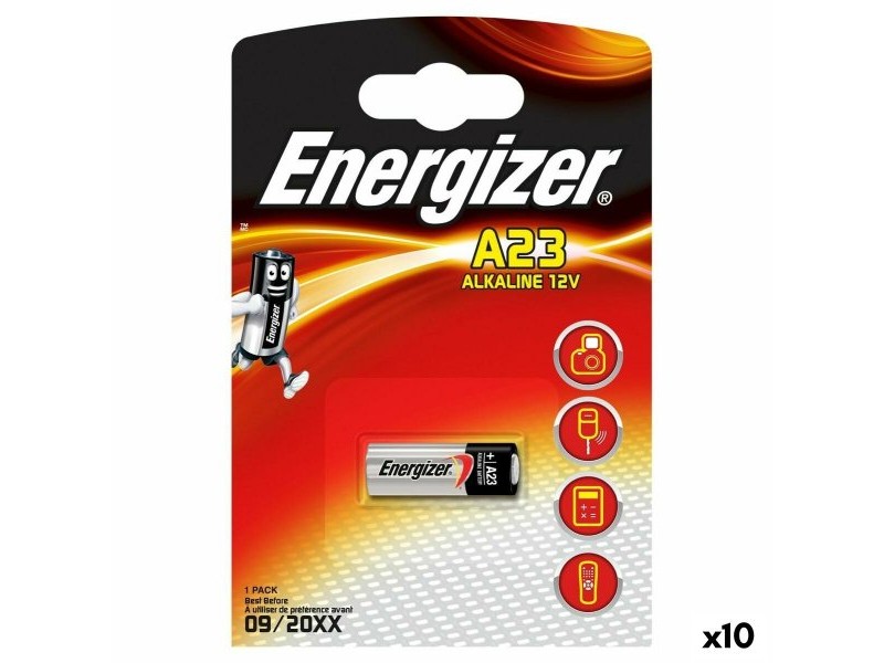 Алкални батерии Energizer 12 V LR23A (10 броя)