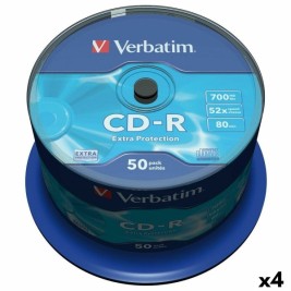 CD-R Verbatim Extra Protection 700 MB 52x 50 Части (4 броя)