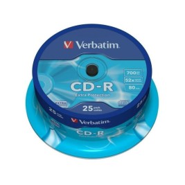 CD-R Verbatim Extra Protection 700 MB 52x 25 Части (8 броя)
