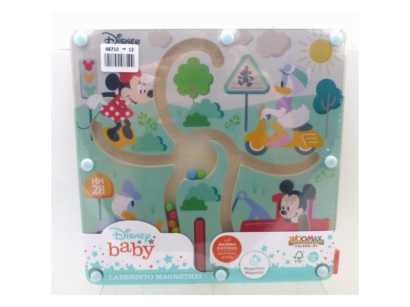 Игра Лабиринт Disney Дървен 22,5 x 1,5 x 22,5 cm