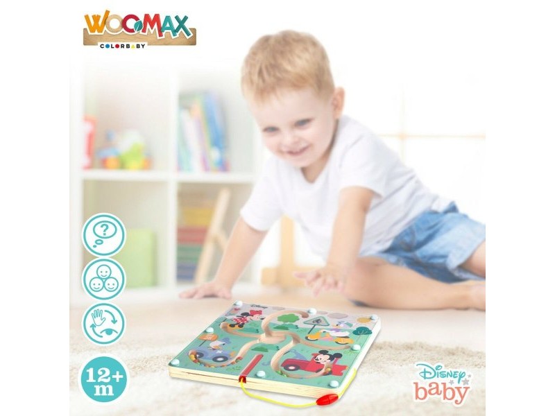 Игра Лабиринт Disney Дървен 22,5 x 1,5 x 22,5 cm