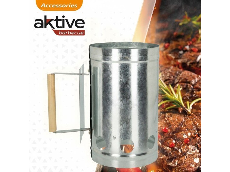 Портативно барбекю Aktive 16 x 27,5 x 16 cm (4 броя)