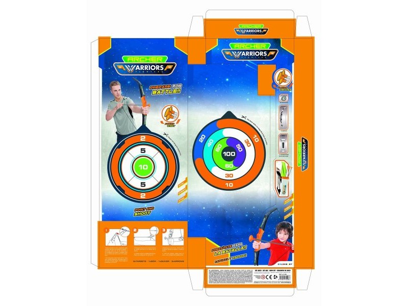 Комплект за Стрелба с Лък Colorbaby 6 броя
