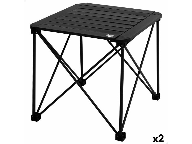 Сгъваема масичка Aktive 52 x 46 x 52 cm (2 броя)