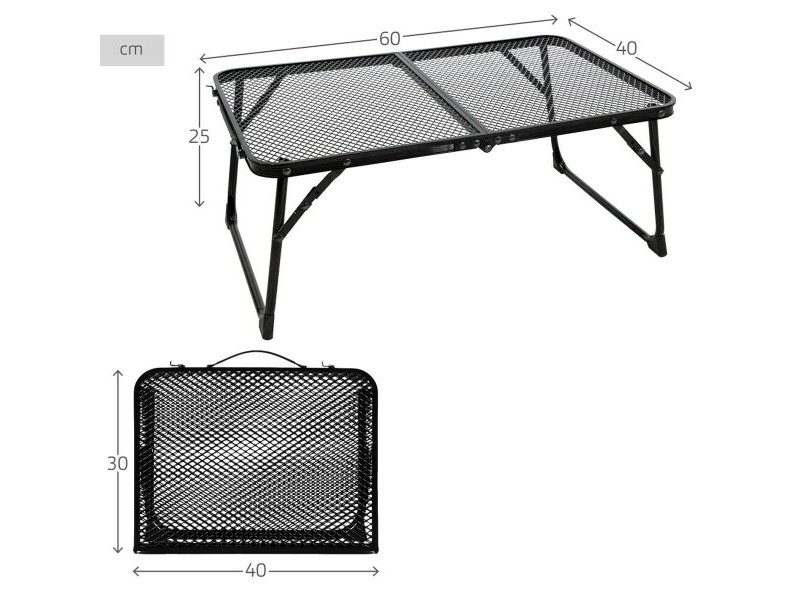 Сгъваема масичка Aktive 60 x 25 x 40 cm (4 броя)