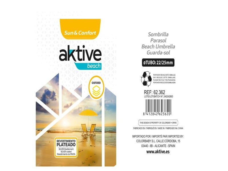 Чадър Aktive 200 x 195 x 200 cm (6 броя)