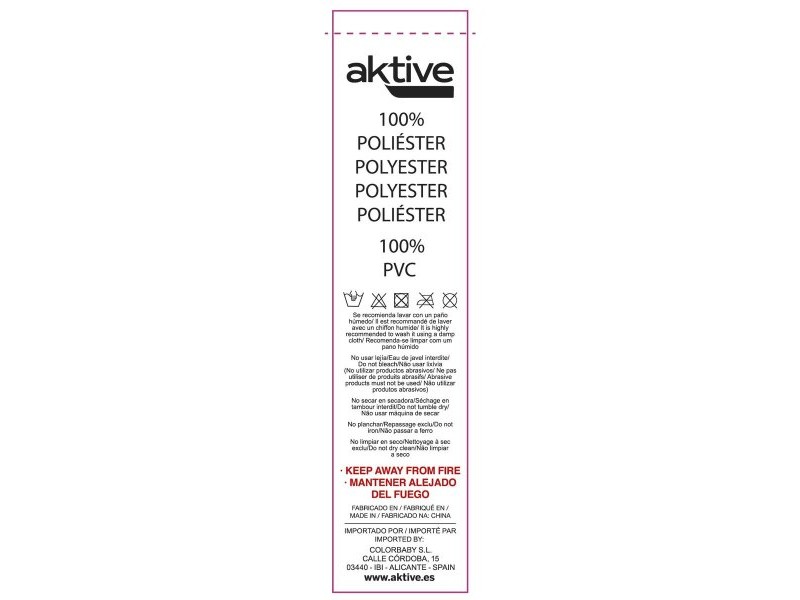 Палатка за плаж Aktive полиестер 440 x 130 x 1,9 cm