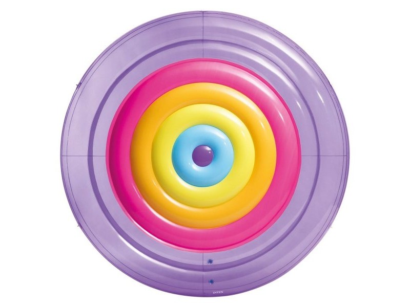 Надуваем матрак Intex 206 x 24 x 206 cm (3 броя)