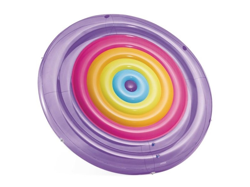 Надуваем матрак Intex 206 x 24 x 206 cm (3 броя)