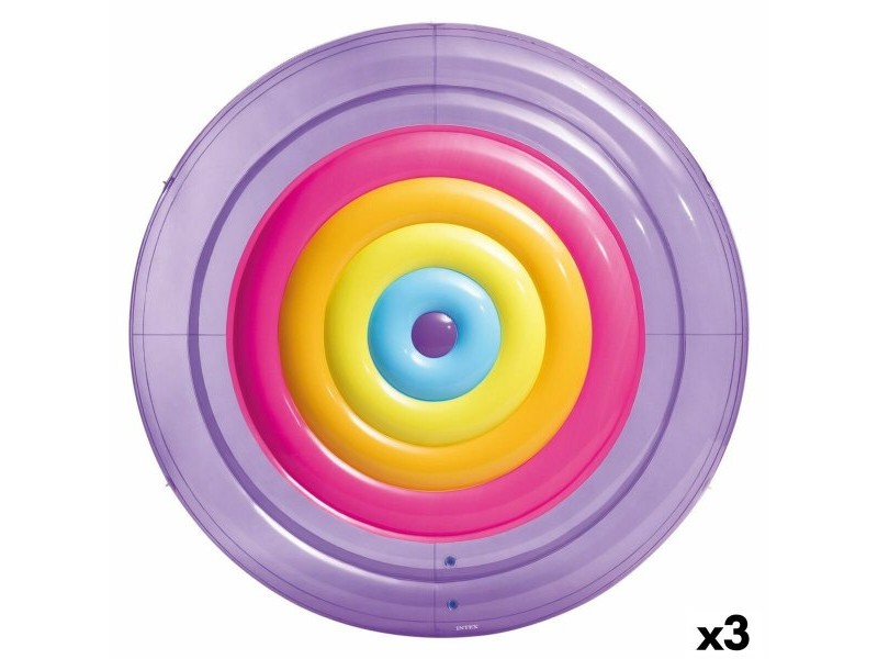 Надуваем матрак Intex 206 x 24 x 206 cm (3 броя)