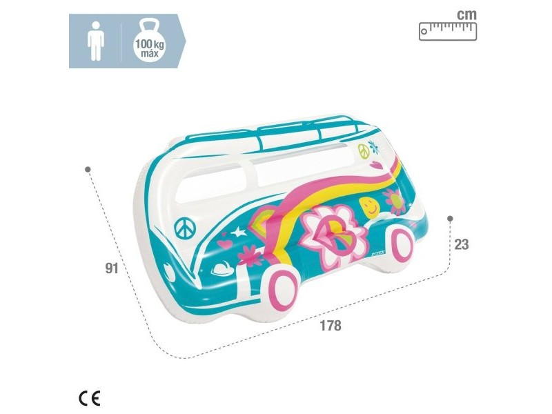 Надуваем матрак Intex Ван 178 x 91 x 23 cm (6 броя)
