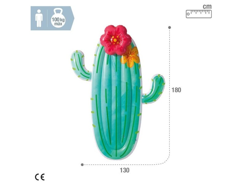 Надуваем матрак Intex Кактус 140 x 185 x 28 cm (6 броя)