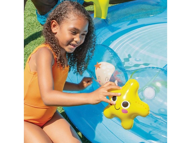 Спринклер Играчка Водна Пръскачка Intex PVC 193 x 71 x 310 cm Спринклер Играчка Водна Пръскачка Intex PVC 193 x 71 x 310 cm