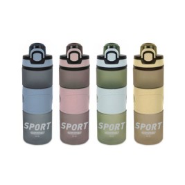 Бутилка за вода Bewinner 500 ml 0,5 L 7 x 20,5 cm (12 броя)