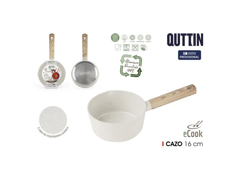 Касерола Quttin Ecook 16 x 7,5 cm 2,8 mm (6 броя) Касерола Quttin Ecook 16 x 7,5 cm 2,8 mm (6 броя)