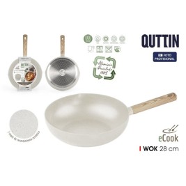 Уок Тиган Quttin ECOOK Бял 28 x 8 cm 2,8 mm (6 броя)